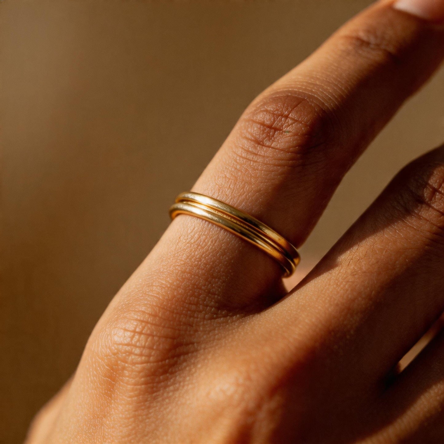 Texture Band Ring